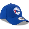 cap-izliekta-blue-adjustable-strap-9forty-the-league-no-philadelphia-76ers-nba-no-new-era