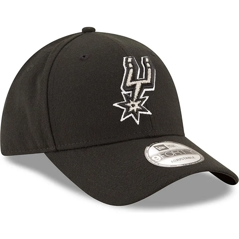 cepur-izliekta-melns-regulejams-9forty-the-league-no-san-antonio-spurs-nba-no-new-era