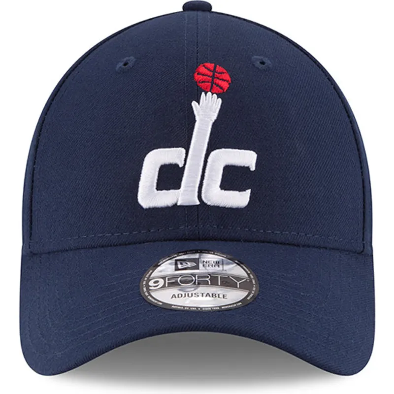 cap-izliekta-navy-blue-adjustable-strap-9forty-the-league-no-washington-wizards-nba-no-new-era