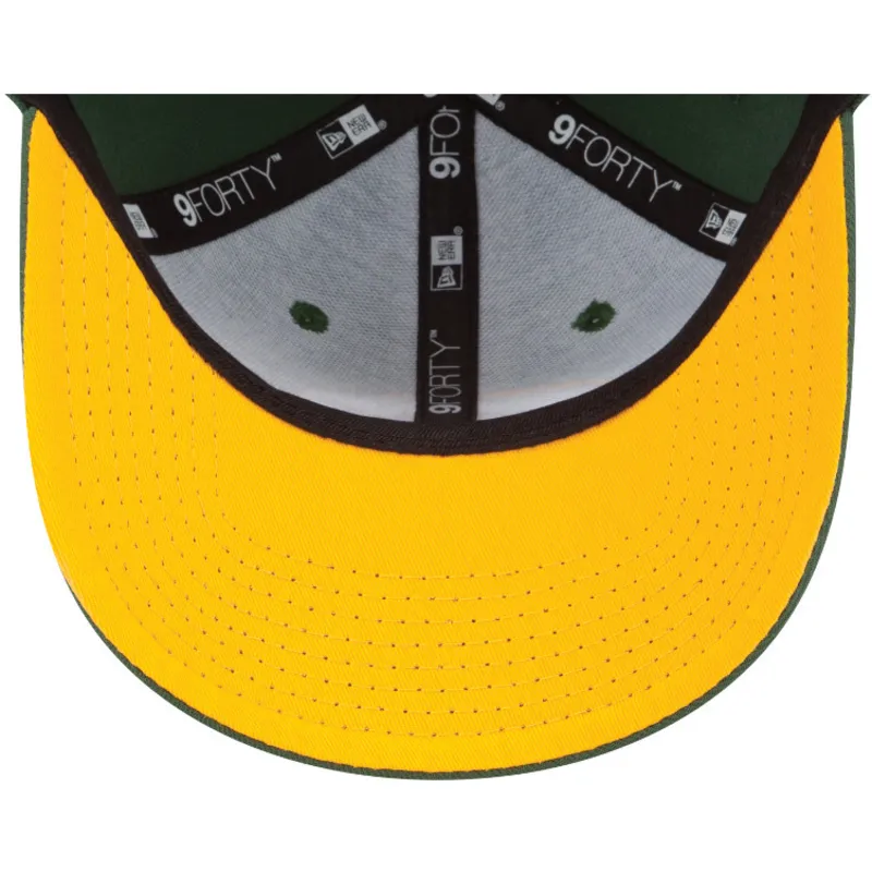 cepur-izliekta-zals-regulejams-9forty-the-league-no-green-bay-packers-nfl-no-new-era