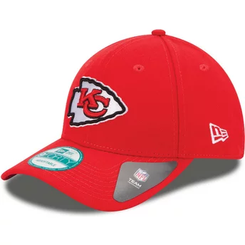New Era Curved Brim 9FORTY The League Kansas City Chiefs NFL Adjustable Cap rot