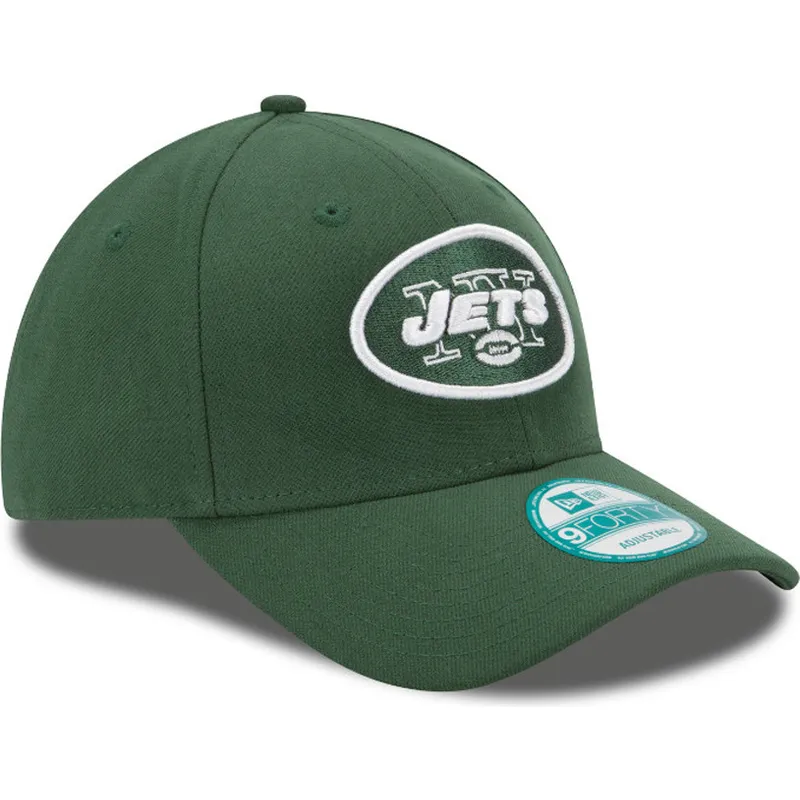 cepur-izliekta-zals-regulejams-9forty-the-league-no-new-york-jets-nfl-no-new-era