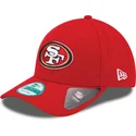 cap-izliekta-red-adjustable-strap-9forty-the-league-no-san-francisco-49ers-nfl-no-new-era