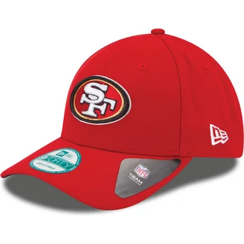cap-izliekta-red-adjustable-strap-9forty-the-league-no-san-francisco-49ers-nfl-no-new-era