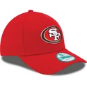 cap-izliekta-red-adjustable-strap-9forty-the-league-no-san-francisco-49ers-nfl-no-new-era