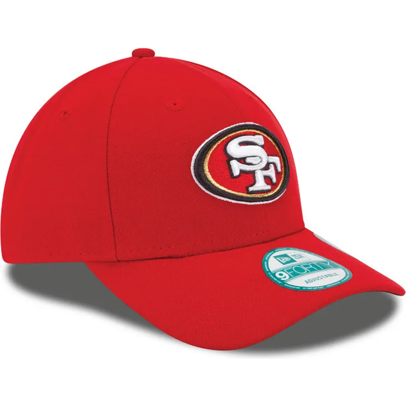 cap-izliekta-red-adjustable-strap-9forty-the-league-no-san-francisco-49ers-nfl-no-new-era