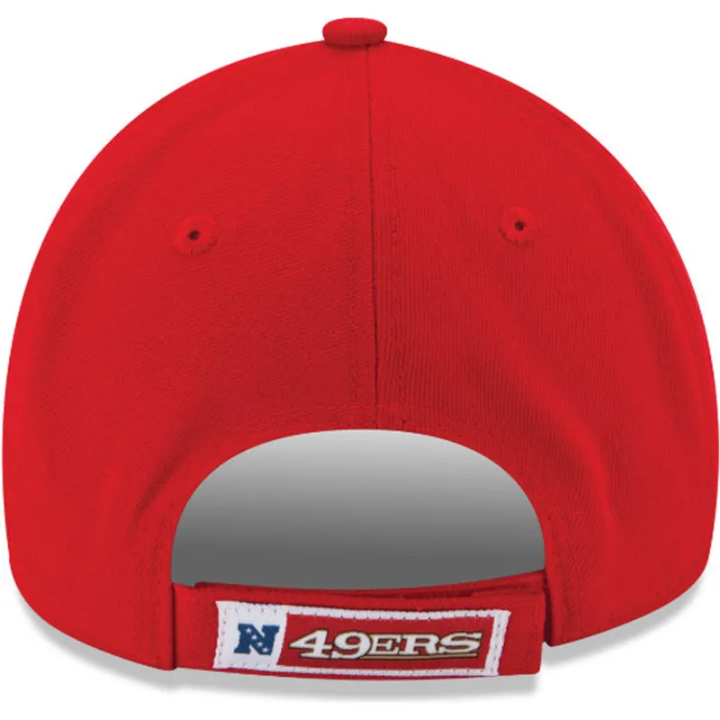 cap-izliekta-red-adjustable-strap-9forty-the-league-no-san-francisco-49ers-nfl-no-new-era