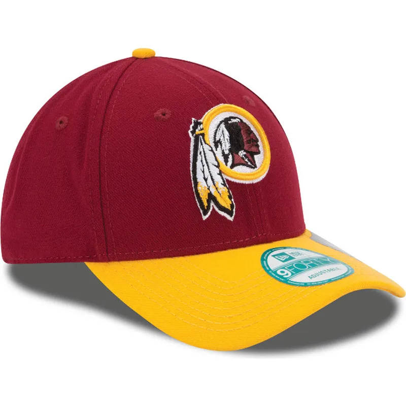 cepur-izliekta-sarkans-regulejams-9forty-the-league-no-washington-commanders-nfl-no-new-era
