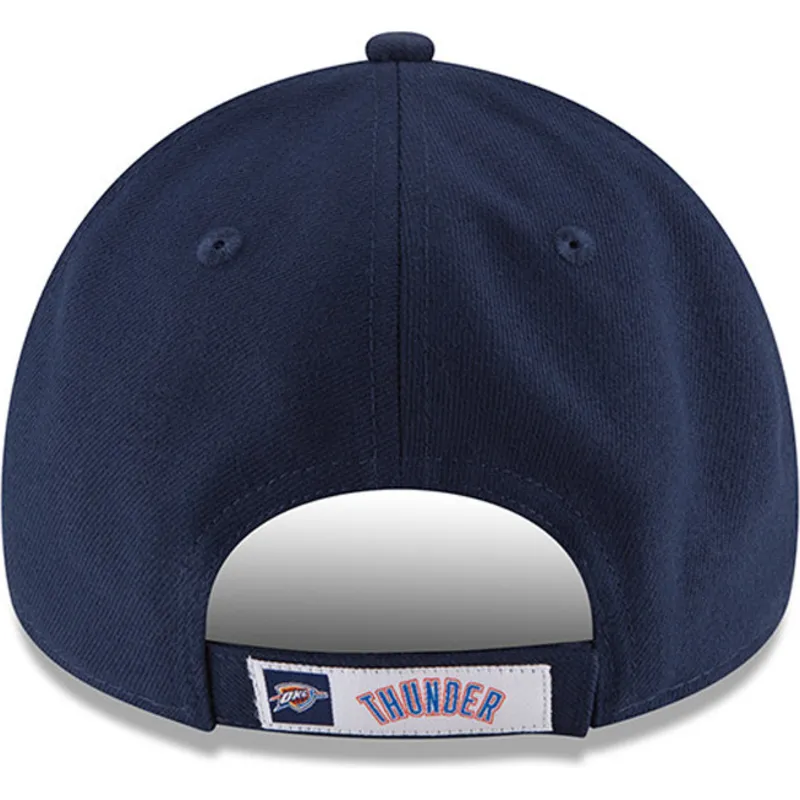 cap-izliekta-navy-blue-adjustable-strap-9forty-the-league-no-oklahoma-city-thunder-nba-no-new-era