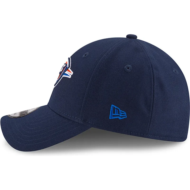 cap-izliekta-navy-blue-adjustable-strap-9forty-the-league-no-oklahoma-city-thunder-nba-no-new-era