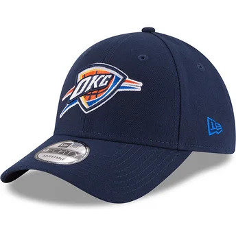 Cap izliekta navy blue adjustable strap 9FORTY The League no Oklahoma City Thunder NBA no New Era