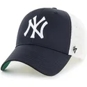 cepur-izliekta-truckeris-melns-snapback-berniem-no-new-york-yankees-mlb-no-47-brand