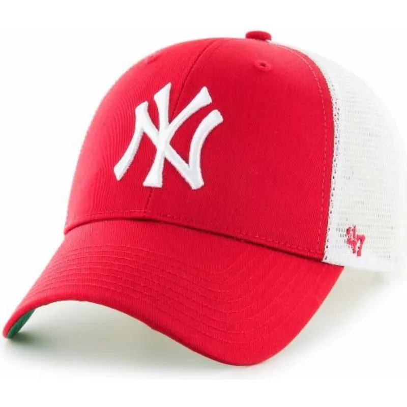 cepur-izliekta-truckeris-sarkans-snapback-berniem-no-new-york-yankees-mlb-no-47-brand cepur-izliekta-truckeris-sarkans-snapback-berniem-no-new-york-yankees-mlb-no-47-brand