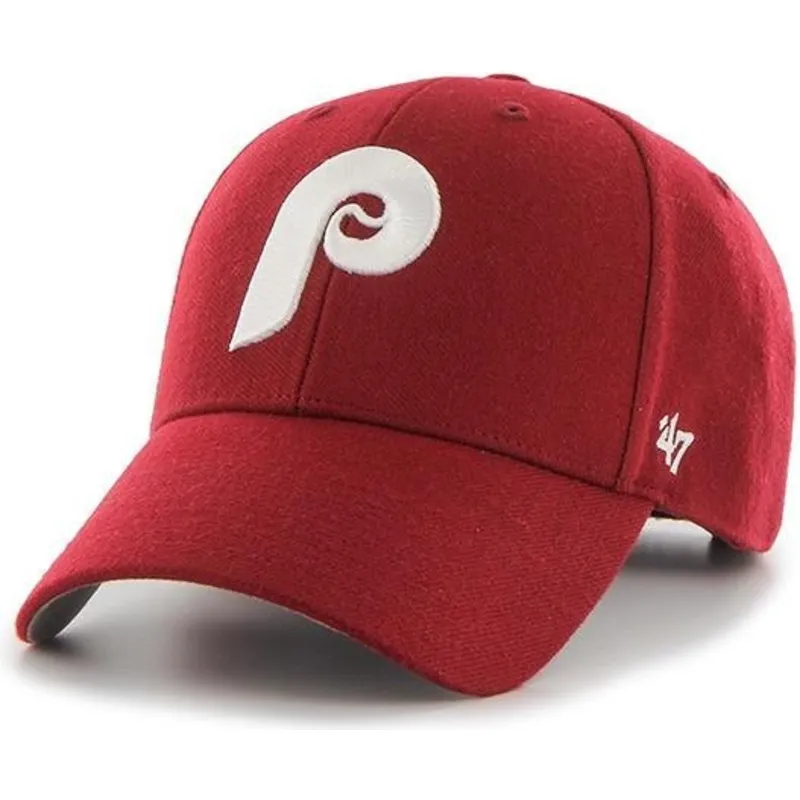 cepur-izliekta-sarkans-regulejams-clasico-no-philadelphia-phillies-mlb-no-47-brand