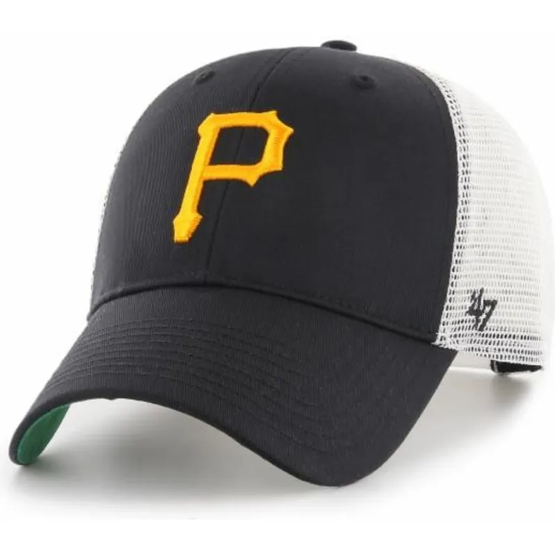 cepur-izliekta-truckeris-melns-snapback-no-pittsburgh-pirates-mlb-no-47-brand
