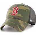 cepur-izliekta-truckeris-maskesanas-snapback-no-boston-red-sox-mlb-no-47-brand