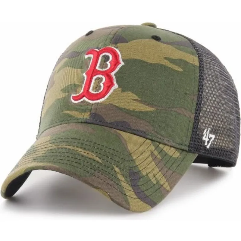 cepur-izliekta-truckeris-maskesanas-snapback-no-boston-red-sox-mlb-no-47-brand