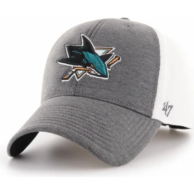 cepur-izliekta-peleks-regulejams-no-san-jose-sharks-nhl-no-47-brand