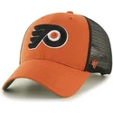 cepur-izliekta-truckeris-oranzs-snapback-no-philadelphia-flyers-nhl-no-47-brand