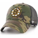 cepur-izliekta-truckeris-maskesanas-snapback-no-boston-bruins-nhl-no-47-brand