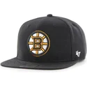 cepur-plakana-melns-snapback-no-boston-bruins-nhl-no-47-brand