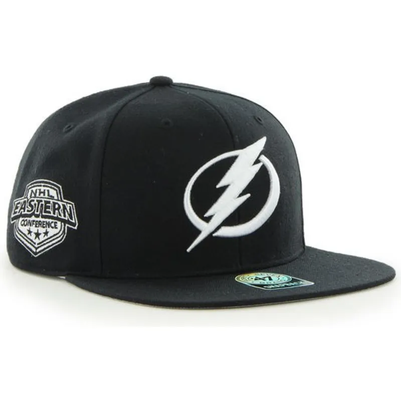 cepur-plakana-melns-snapback-no-tampa-bay-lightning-nhl-no-47-brand