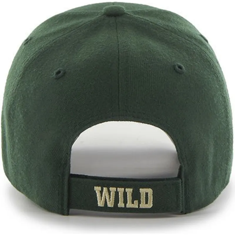 cap-izliekta-green-adjustable-strap-no-minnesota-wild-nhl-no-47-brand