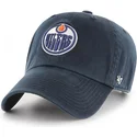 cepur-izliekta-tumsi-zils-regulejams-no-edmonton-oilers-nhl-no-47-brand