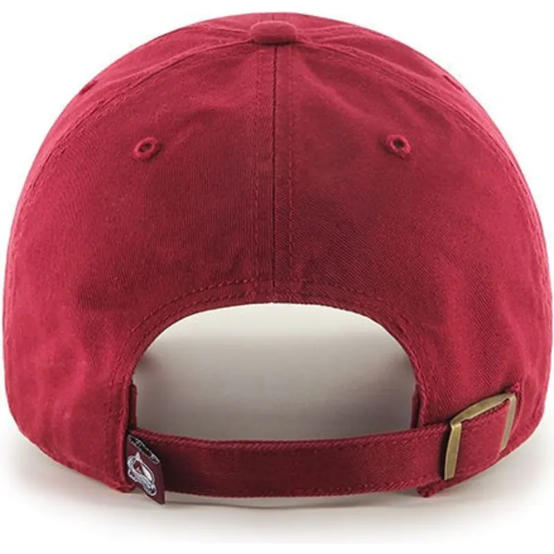 cap-izliekta-red-adjustable-strap-no-colorado-avalanche-nhl-no-47-brand