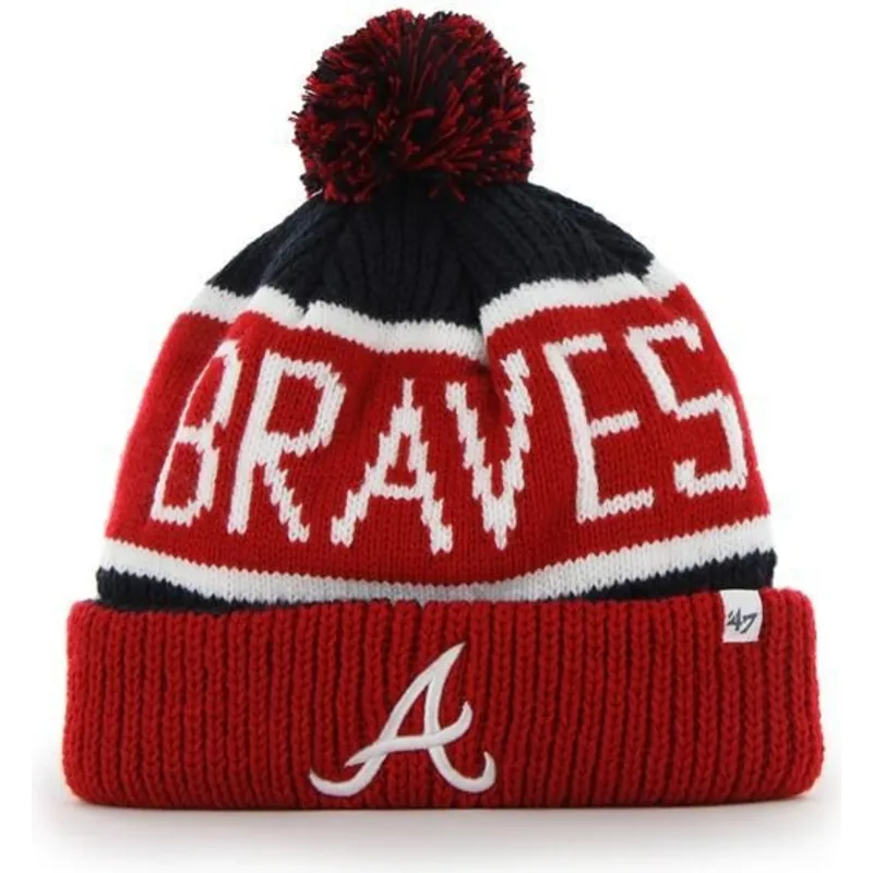 cepur-ar-bumbuli-sarkans-no-atlanta-braves-mlb-no-47-brand