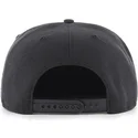 cepur-plakana-melns-snapback-oro-no-new-york-yankees-mlb-no-47-brand