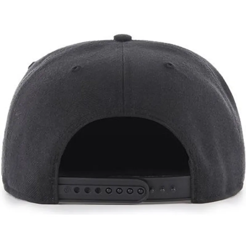 cepur-plakana-melns-snapback-oro-no-new-york-yankees-mlb-no-47-brand