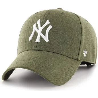 Cap izliekta green adjustable strap no New York Yankees MLB no 47 Brand