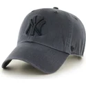cepur-izliekta-melns-regulejams-no-new-york-yankees-mlb-no-47-brand