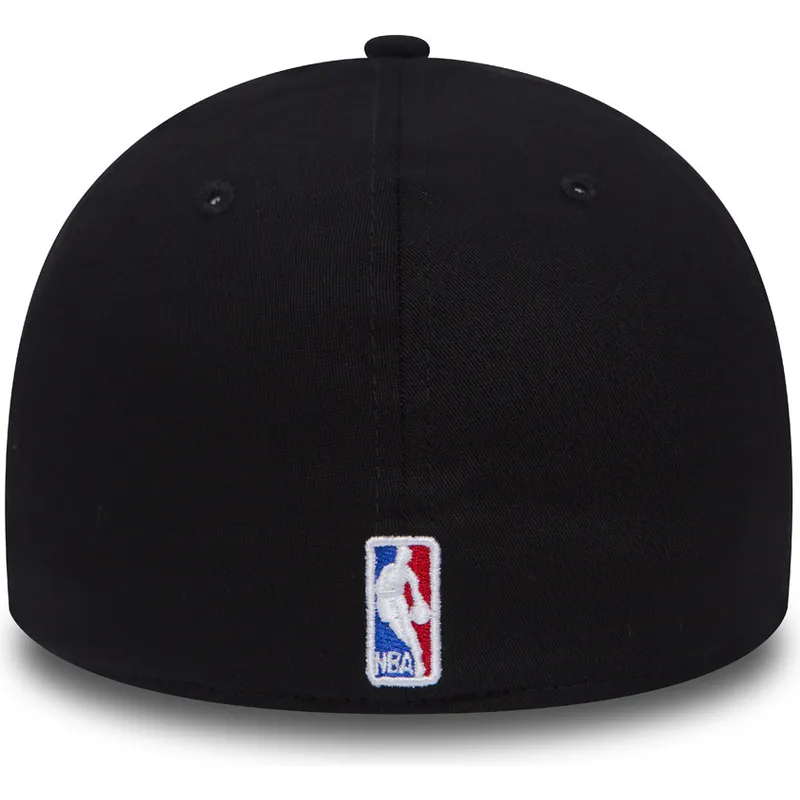 cepur-izliekta-melns-pieguloss-39thirty-black-base-no-miami-heat-nba-no-new-era