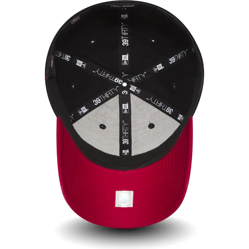 cepur-izliekta-melns-pieguloss-39thirty-black-base-no-miami-heat-nba-no-new-era