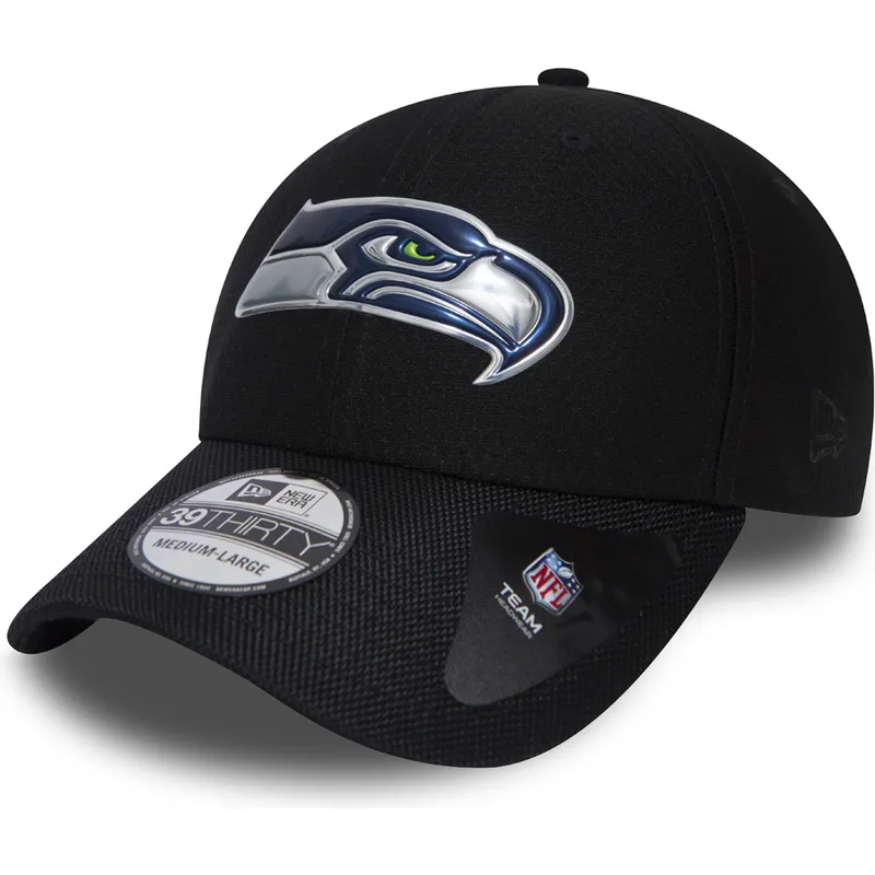 cepur-izliekta-melns-pieguloss-39thirty-black-coll-no-seattle-seahawks-nfl-no-new-era