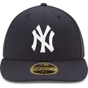 cepur-izliekta-tumsi-zils-pieguloss-59fifty-low-profile-authentic-no-new-york-yankees-mlb-no-new-era