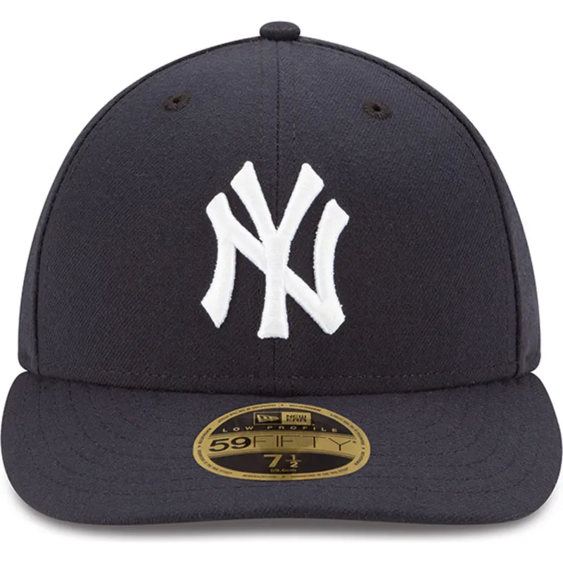 cepur-izliekta-tumsi-zils-pieguloss-59fifty-low-profile-authentic-no-new-york-yankees-mlb-no-new-era