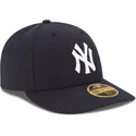 cepur-izliekta-tumsi-zils-pieguloss-59fifty-low-profile-authentic-no-new-york-yankees-mlb-no-new-era