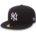 cepur-plakana-melns-pieguloss-59fifty-seasonal-heather-no-new-york-yankees-mlb-no-new-era