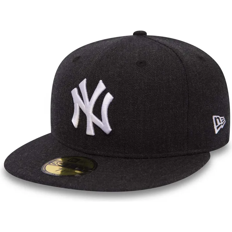 cepur-plakana-melns-pieguloss-59fifty-seasonal-heather-no-new-york-yankees-mlb-no-new-era