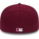 philadelphia-phillies-mlb-new-era-59fifty-low-profile-mini-logo-violette-gebogene-kappe