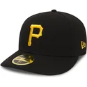 59fifty-low-profile-poly-pittsburgh-pirates-mlb-schwarze-curved-fitted-cap-von-new-era