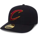 cepur-plakana-melns-pieguloss-59fifty-low-profile-team-classic-no-cleveland-cavaliers-nba-no-new-era