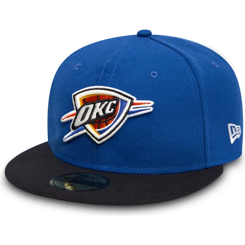 cepur-plakana-zils-pieguloss-59fifty-no-oklahoma-city-thunder-nba-no-new-era