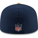cepur-plakana-zils-pieguloss-59fifty-sideline-no-los-angeles-rams-nfl-no-new-era