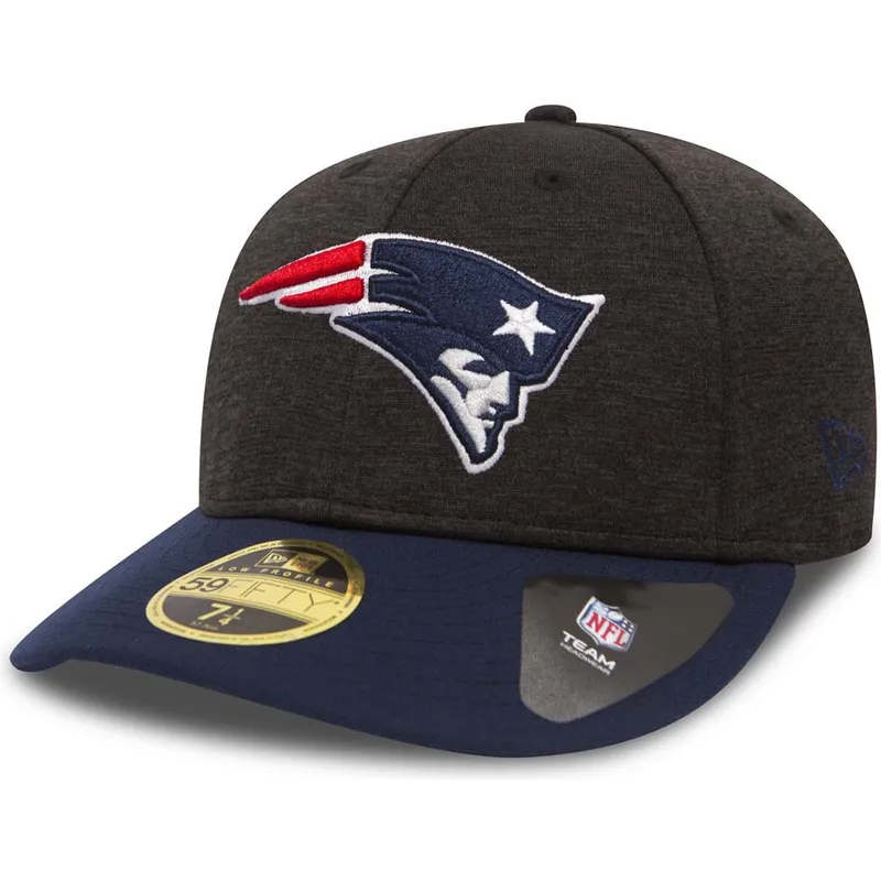 cepur-izliekta-akmens-pieguloss-59fifty-low-profile-shadow-tech-no-new-england-patriots-nfl-no-new-era