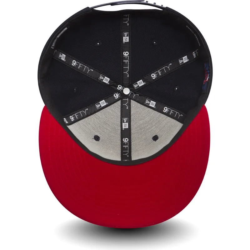 cepur-plakana-melns-snapback-9fifty-no-atlanta-braves-mlb-no-new-era
