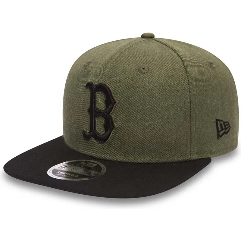 cepur-plakana-zals-snapback-9fifty-seasonal-heather-no-boston-red-sox-mlb-no-new-era